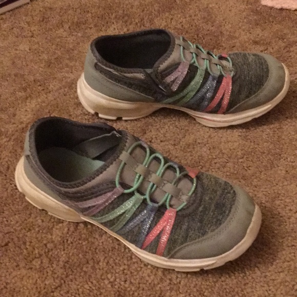 Rainbow elastic sneakers. - Picture 5 of 7